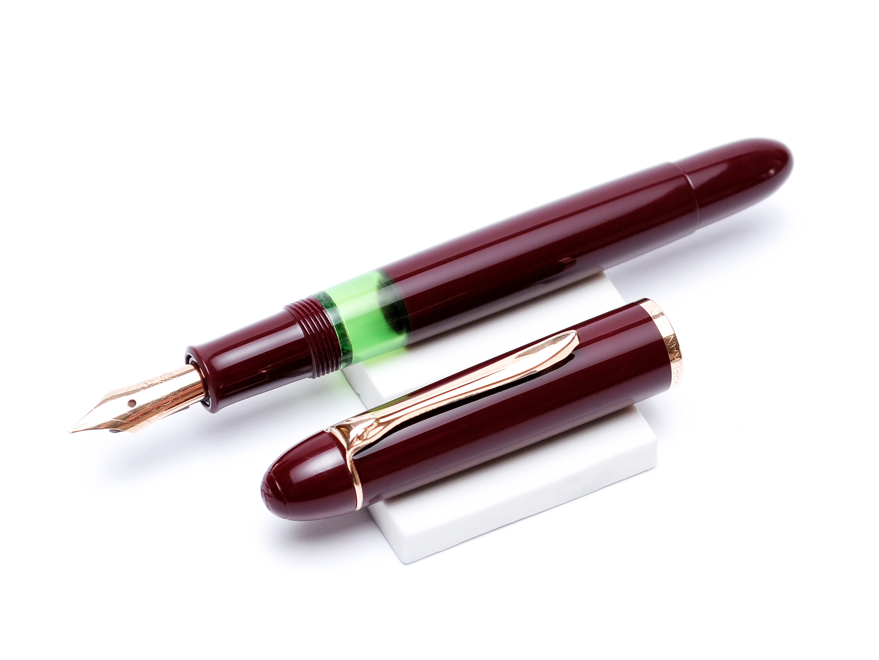 The Rarest 1958 Pelikan 140 Burgundy Maroon Bordeaux Red Gunther