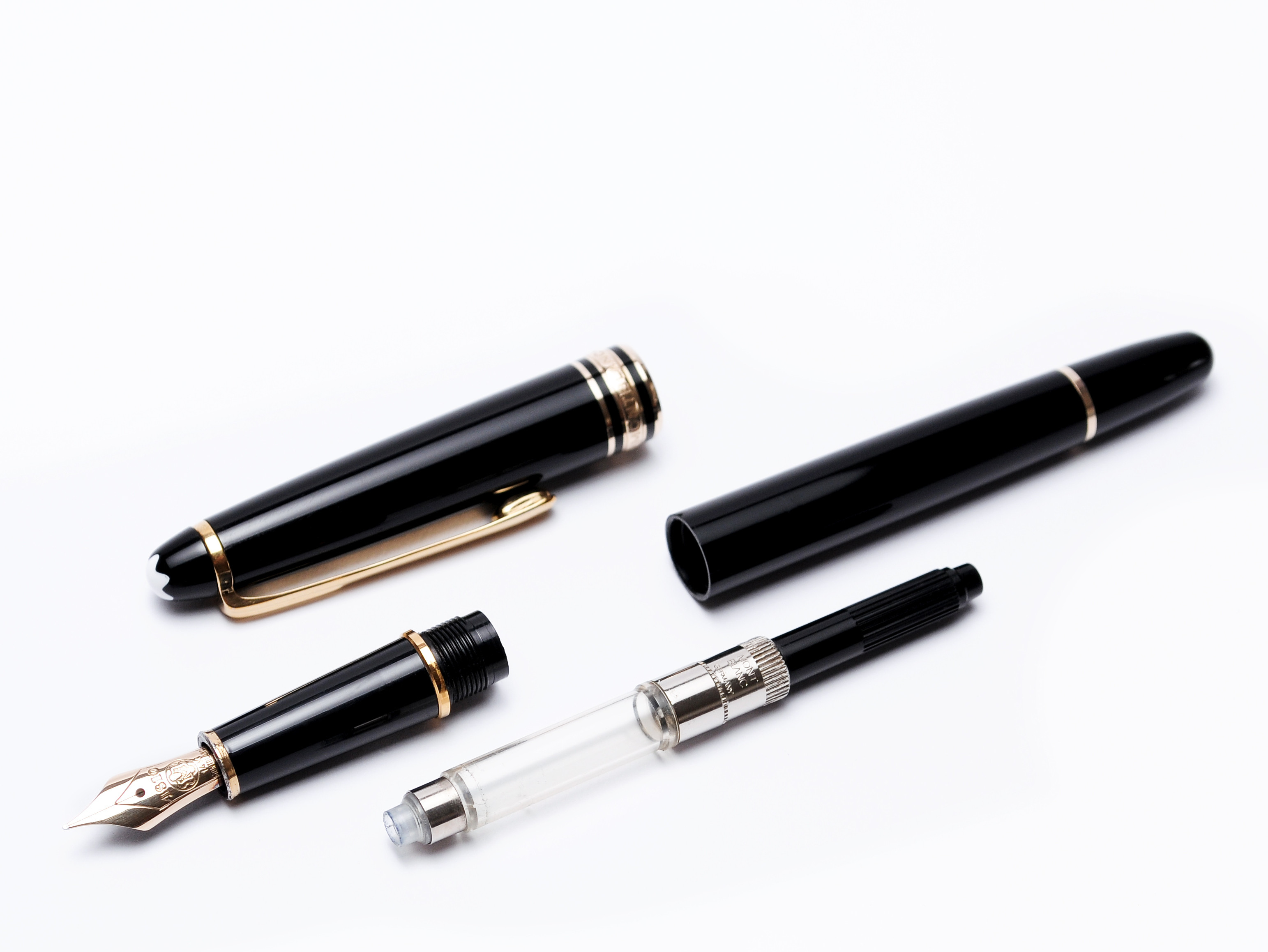 1990 s Black Resin MONTBLANC 144 Meisterstuck Classic Classique In Box