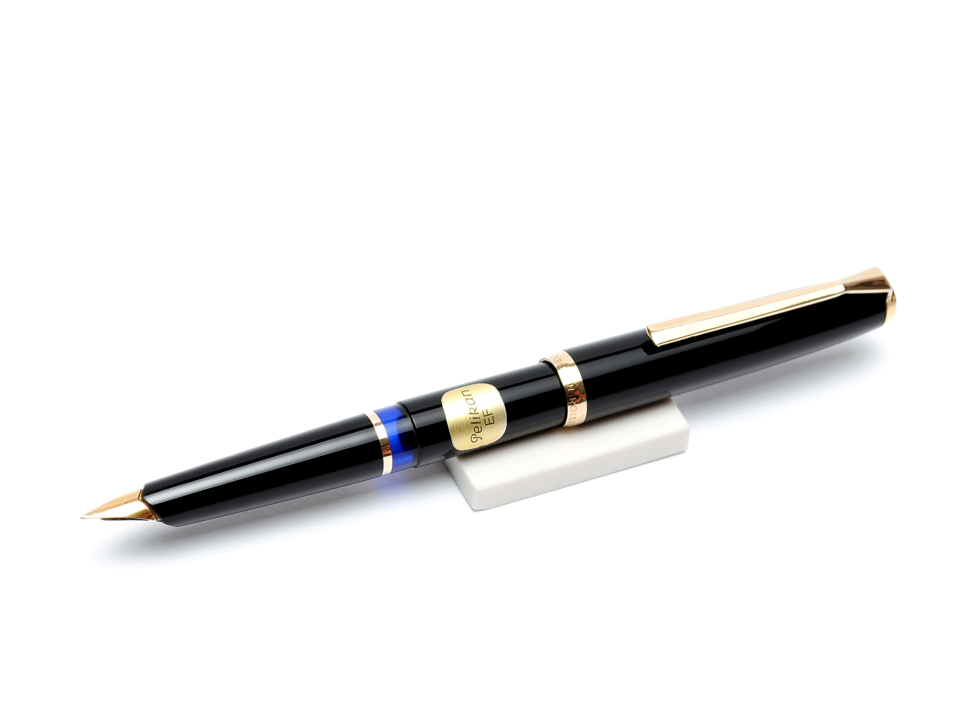 Vintage 1960s Pelikan Rolled Gold (M30) 14K 585 Gold EF Nib