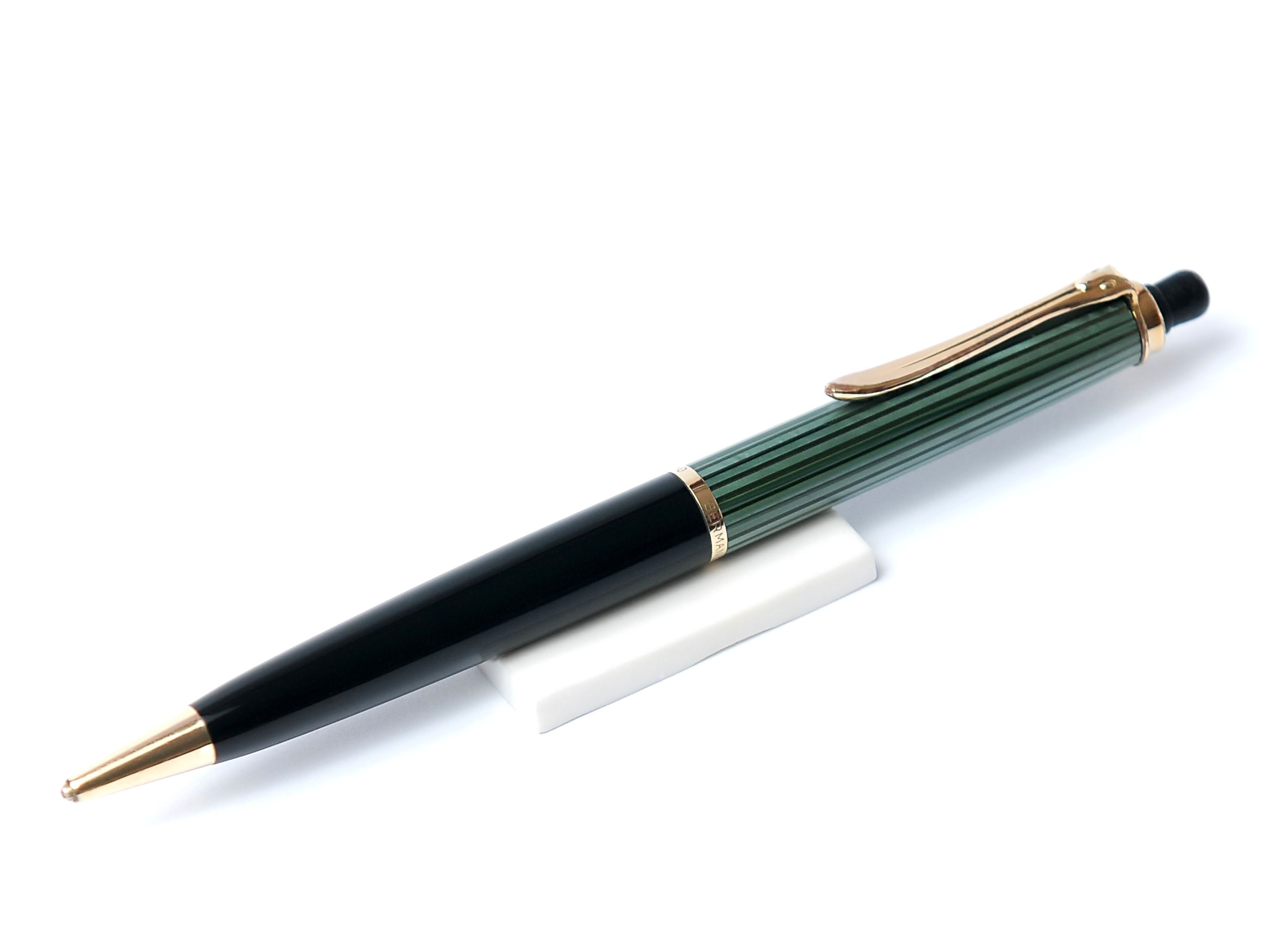 Original 1950s Pelikan 350 Tortoise Green & Gold Repeater
