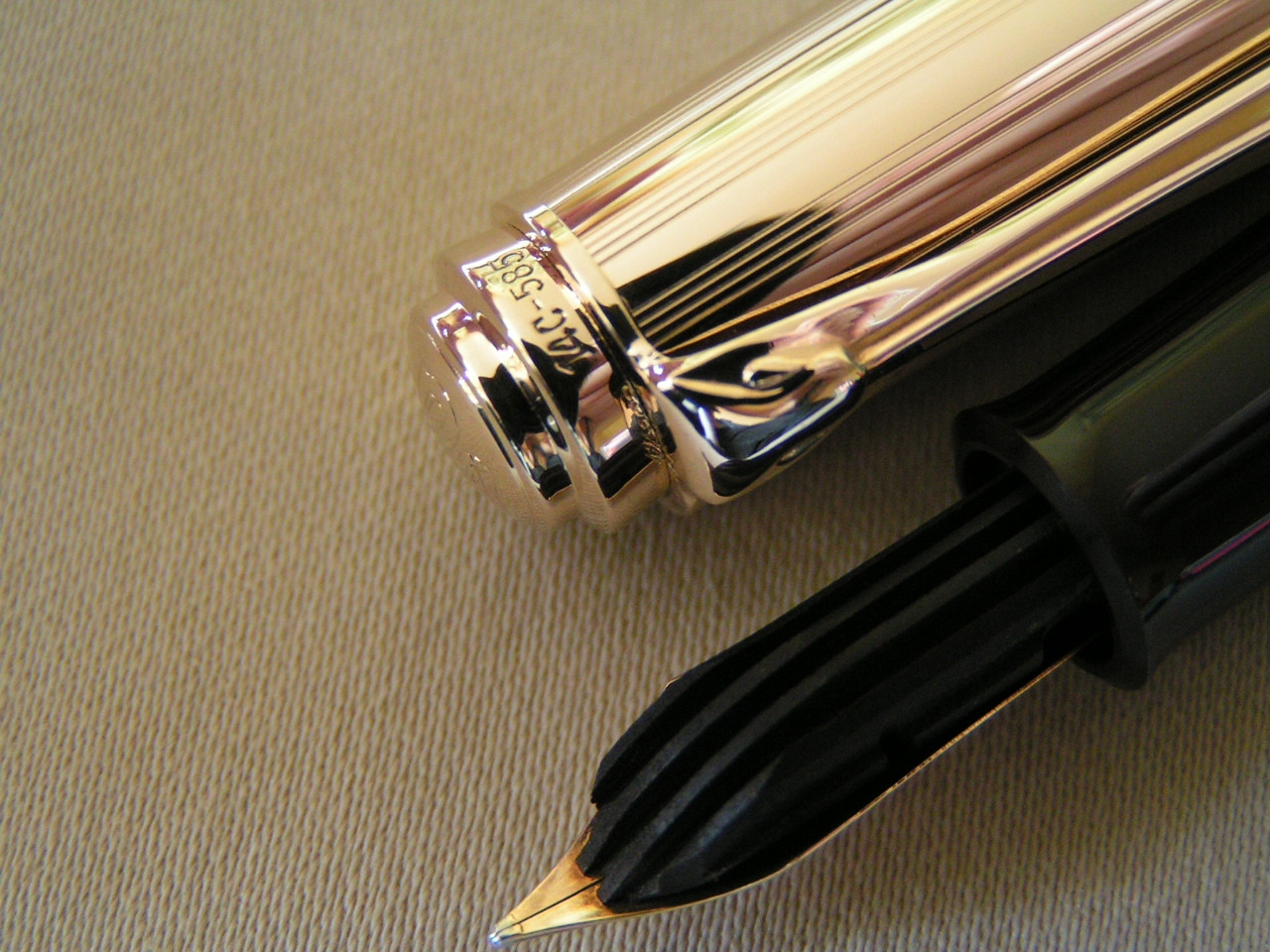 The Infamous  PELIKAN    N K Solid Gold Fountain Pen