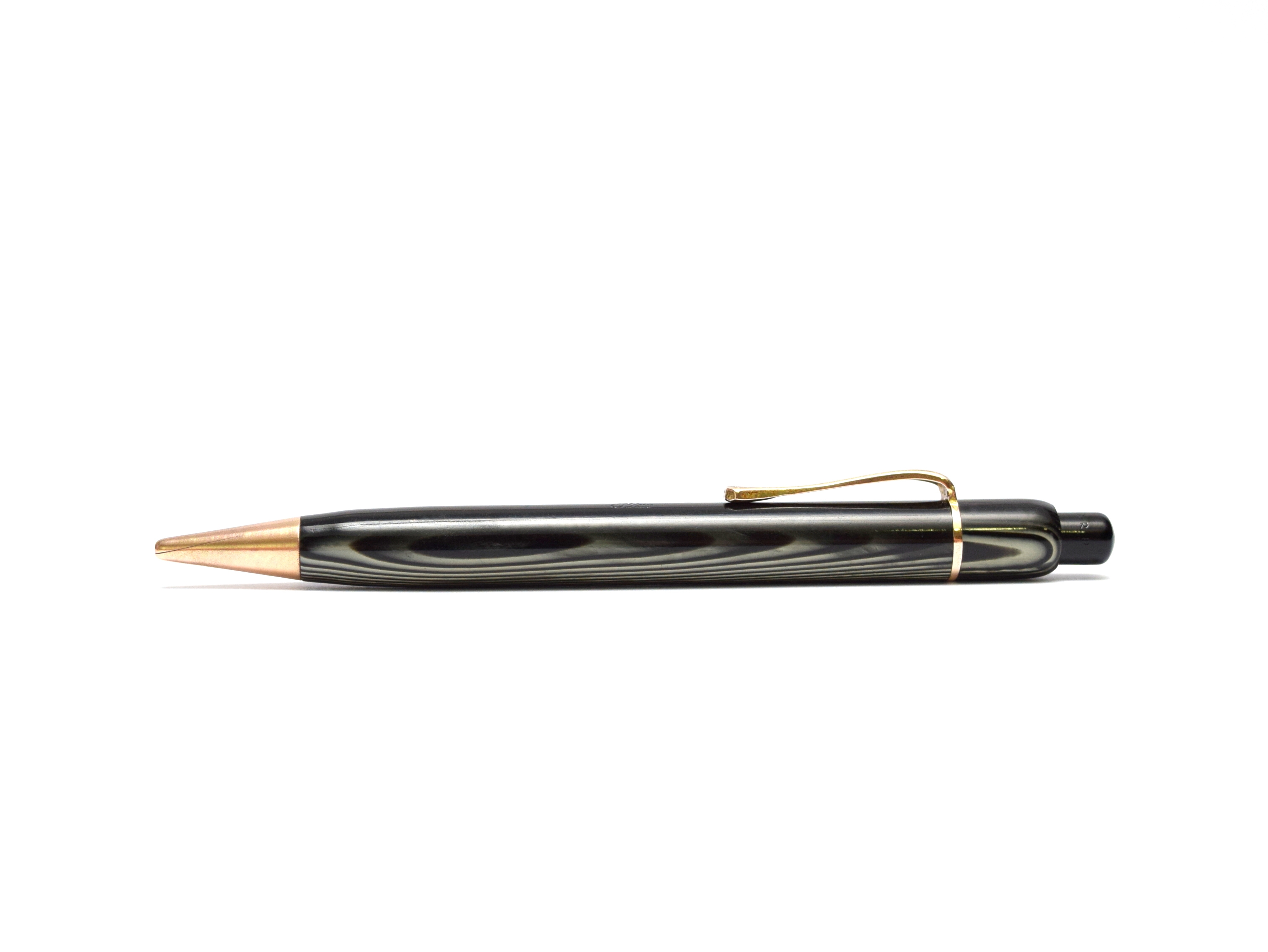1936 MONTBLANC 72PL (72 PL) Pix Tiger Eye Pearl Celluloid 1.18mm
