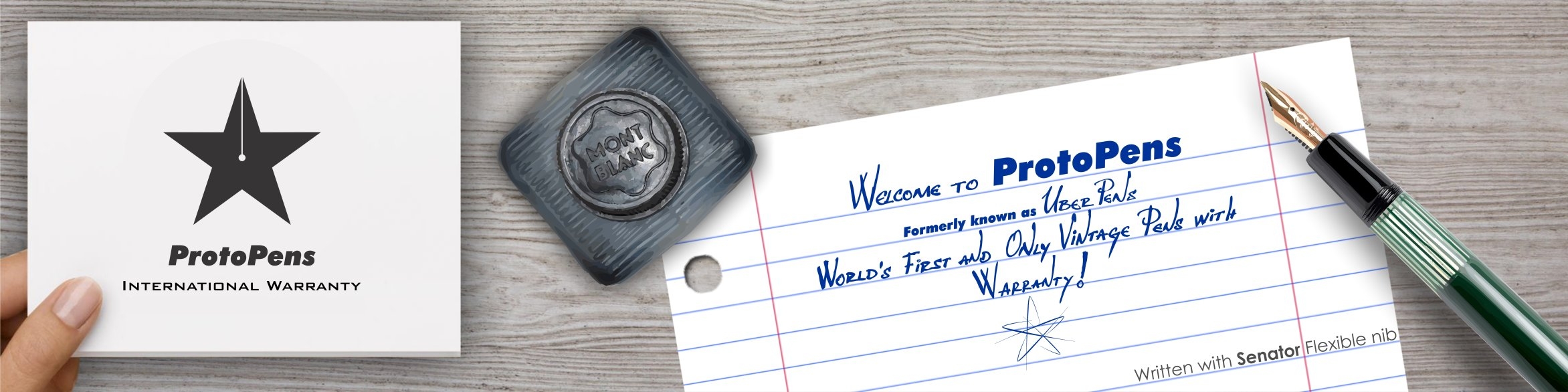 Welcome to UberPens. World's first and only vintage pens with warranty
